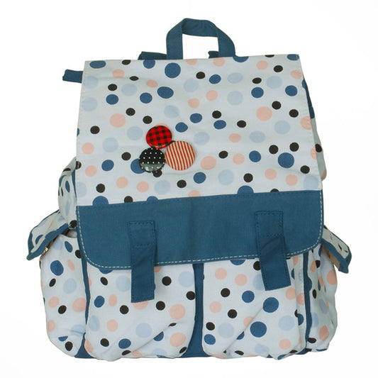 Date with Sun Fabric Art School Daypack - BagNook