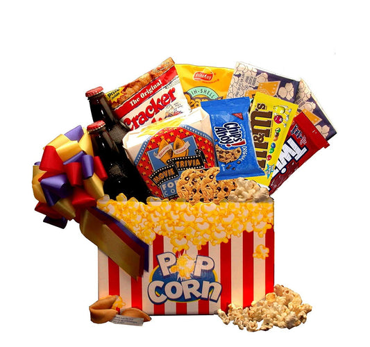 Gift Basket | Movie Madness Snack Gift Basket (Med) - BagNook
