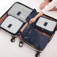 Load image into Gallery viewer, (navy spot)9pc Travel Luggage Organizer - BagNook
