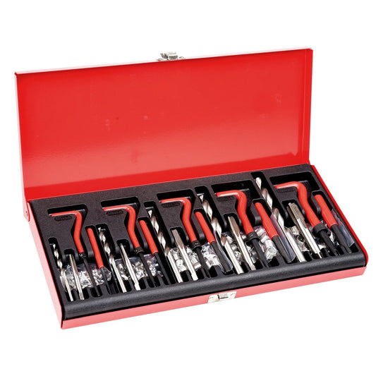 VEVOR 166pc Helicoil Thread Repair Kit Metric Rethread Tool M5 M6 M8 M10 M12 - BagNook