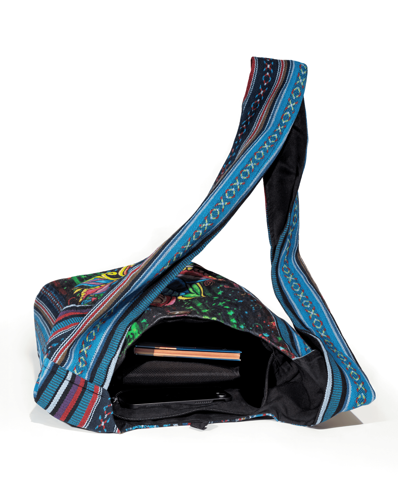Kathmandu Collection | Lotus Handmade Crossbody/Hobo Bag - BagNook