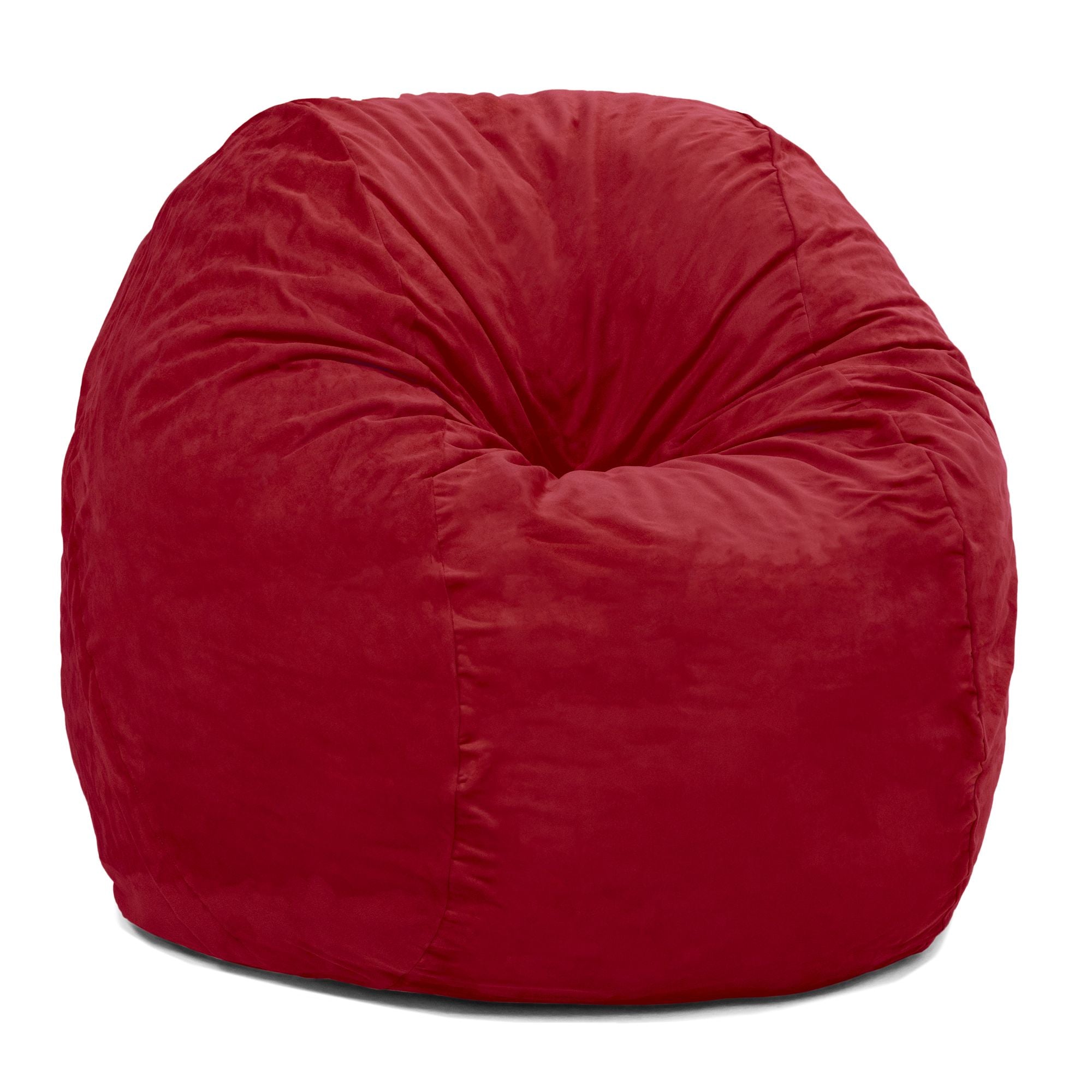 Jaxx Saxx 5 Ft Large Bean Bag, Cinnabar - BagNook