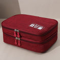 Load image into Gallery viewer, (red)Waterproof Multi-Functional Digital Cable Storage Case - BagNook
