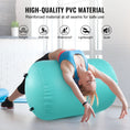 Load image into Gallery viewer, VEVOR Gymnastics Air Inflatable Barrel - 31.5 x 52.2", Mint Green - BagNook
