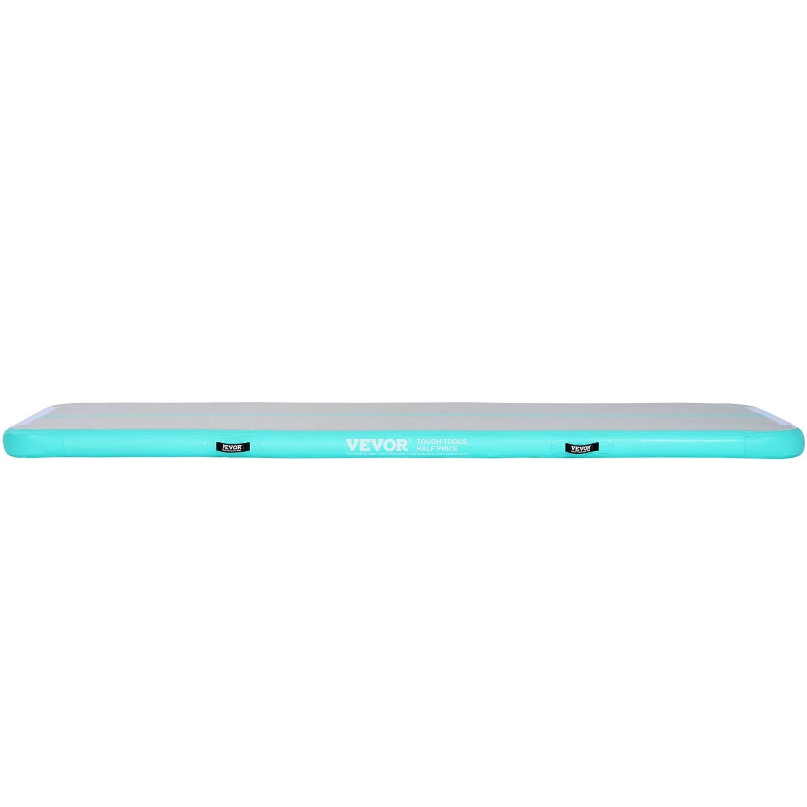 VEVOR Gymnastics Inflatable Air Mat, 4" Thick, 10ft Mint Green - BagNook