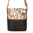 Load image into Gallery viewer, Cavalier Crossbody w/ Top Closure - Hairon - Upcycled Leather - BagNook
