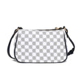 Load image into Gallery viewer, (navy)Essie Circular Print Crossbody Bag by Mia K - BagNook
