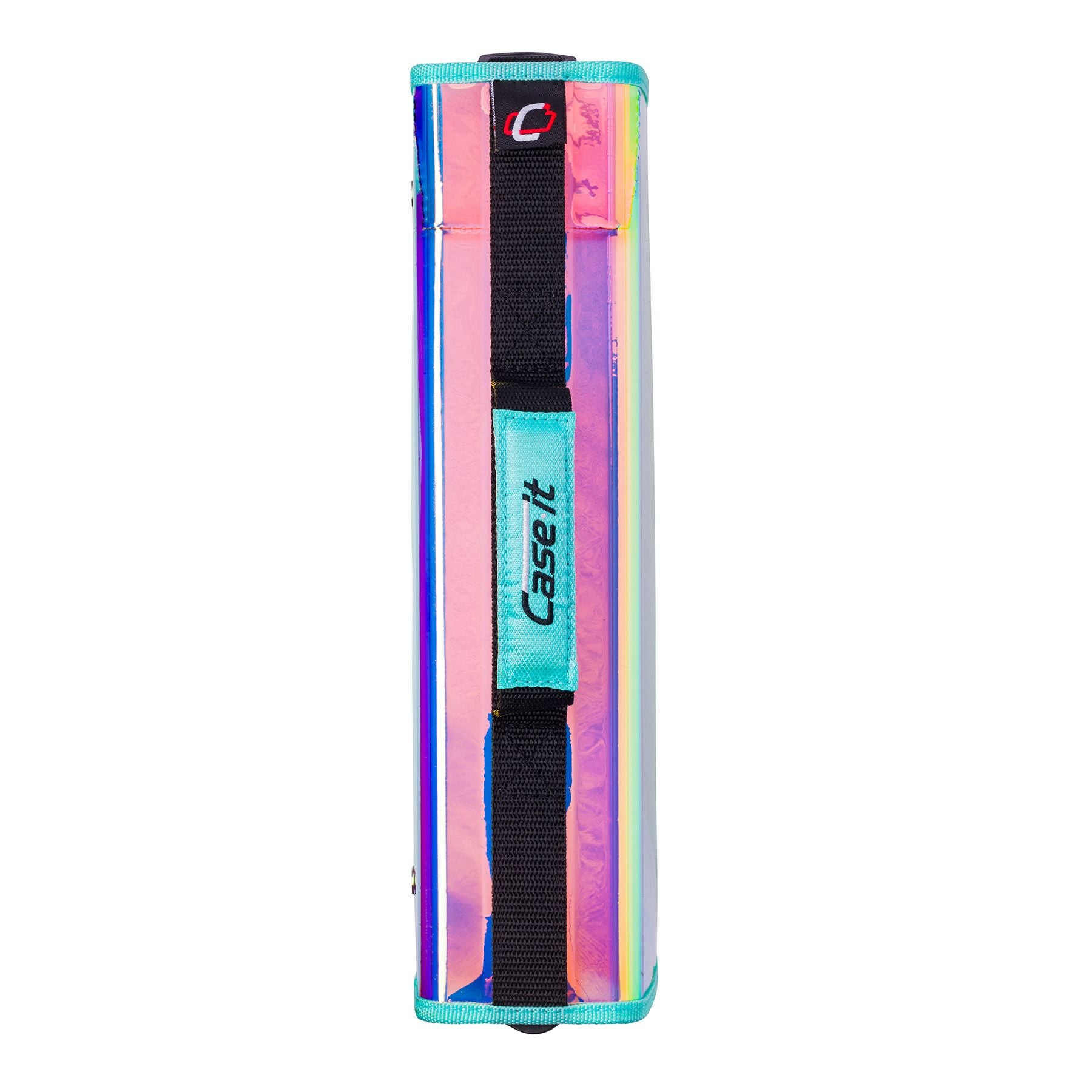 The Go Tab - 2" Zipper Binder w/Removeable File Folder- Iridescent - BagNook
