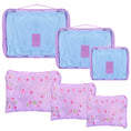 Load image into Gallery viewer, (purple cherry)9pc Travel Luggage Organizer - BagNook
