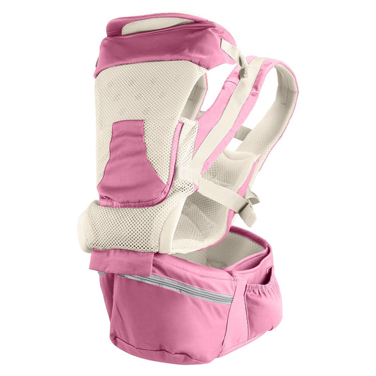 (pink)Multi Baby Carrier with Hip Seat - BagNook