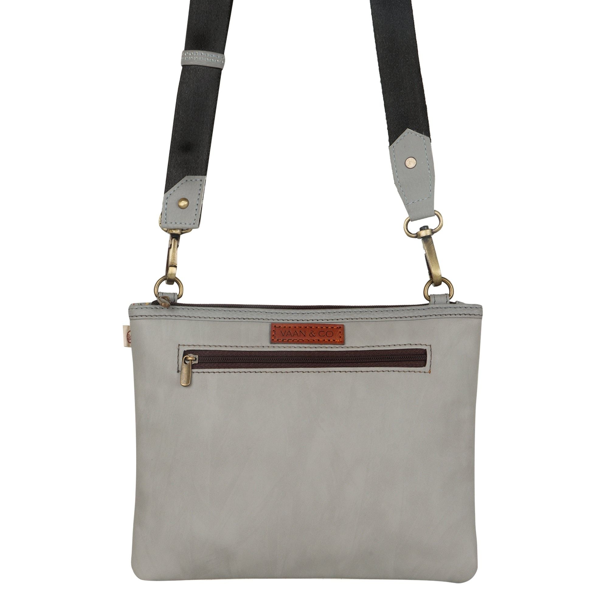 FOXIE - Grayson Wide Crossbody - White - BagNook