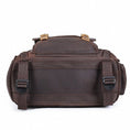 Load image into Gallery viewer, The Gaetano | Large Leather Backpack Camera Bag w/Tripod Holder - BagNook
