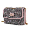 Load image into Gallery viewer, (charcoal)Mackenzie Tweed Shoulder Handbag by Mia K - BagNook
