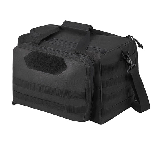 VEVOR Range Bag for 3 Pistols Shoulder Strap-Black - BagNook
