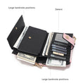 Load image into Gallery viewer, (pink)Solene Circular Print Wristlet Wallet by Mia K - BagNook
