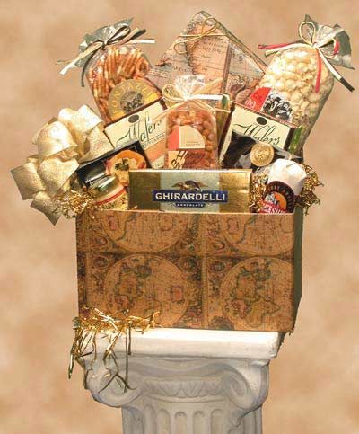 Gift Basket | Classic Globe Gift Box (Med) - BagNook