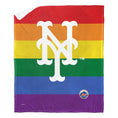 Load image into Gallery viewer, PRIDE SERIES - METS - Silk Touch Sherpa Throw Blanket - BagNook
