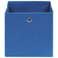 Load image into Gallery viewer, Storage Boxes 4 pcs Non-woven Fabric 11"x11"x11" - Blue - BagNook
