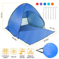 Load image into Gallery viewer, (blue)PopUp Sunshade w/Bag - BagNook

