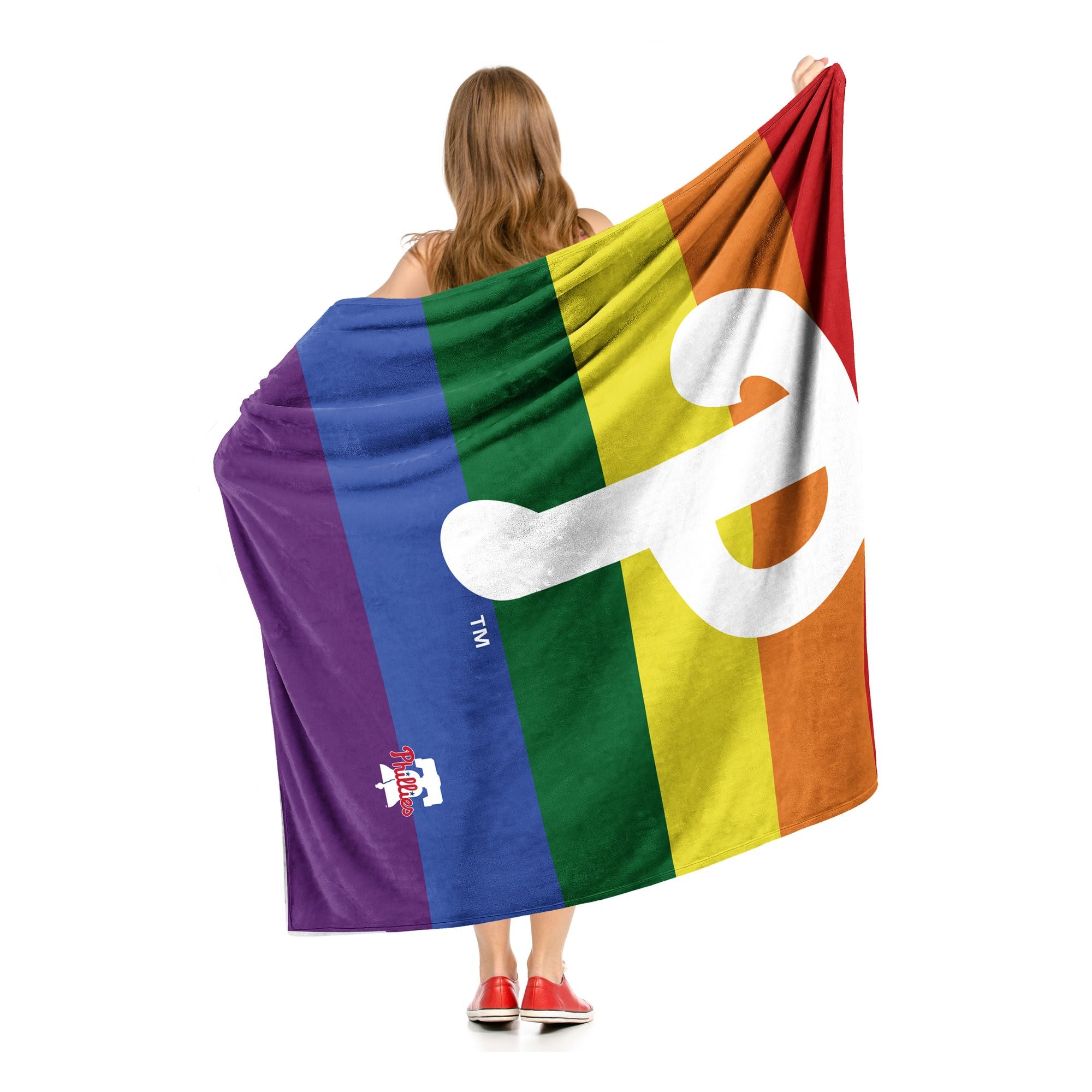 PRIDE SERIES - PHILLIES - Silk Touch Throw - BagNook