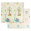Load image into Gallery viewer, Foldable Baby Playmat - 5.9x6.5ft - Reversible - BagNook
