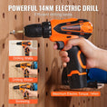 Load image into Gallery viewer, VEVOR 146 Piece General Household Hand Tool Set w/drill - BagNook
