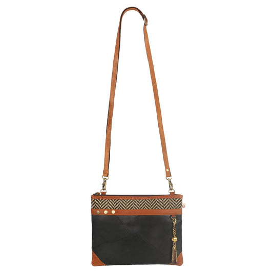 Brook Herringbone Crossbody - BagNook