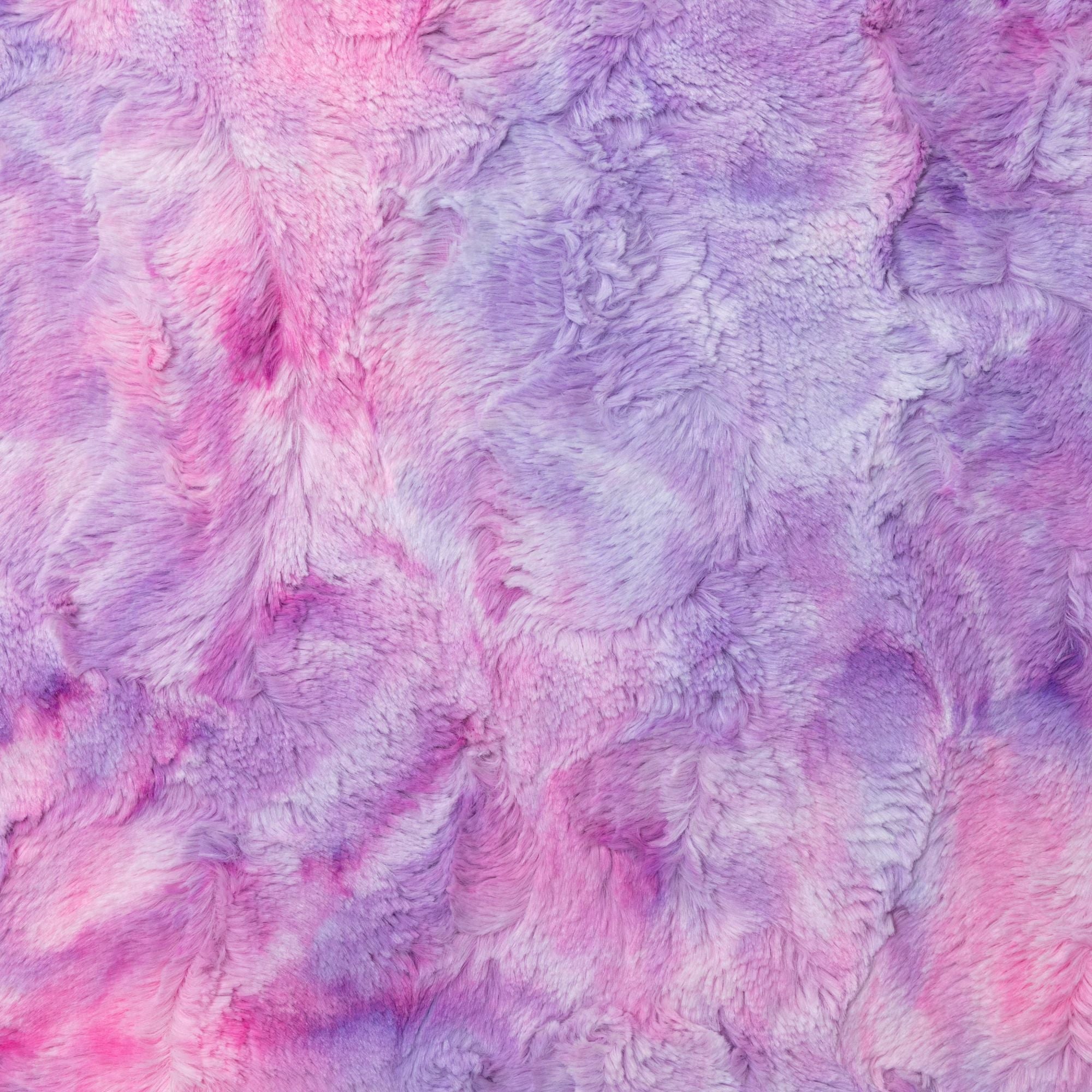 Jaxx Saxx 4 ft Sofa Bean Bag Couch - Faux Fur - Unicorn Pink - BagNook