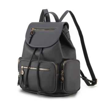 (charcoal)Ivanna Backpack by Mia K - BagNook