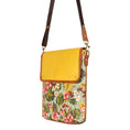 Load image into Gallery viewer, Cavalier Crossbody w/Top Closure - Summer Jungle - Upcycled - BagNook
