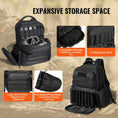 Load image into Gallery viewer, VEVOR Tactical Range Backpack for 6 Pistols - BagNook
