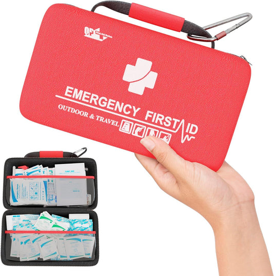 First Aid Kit, Small for Auto-Home, 121 Pieces - BagNook