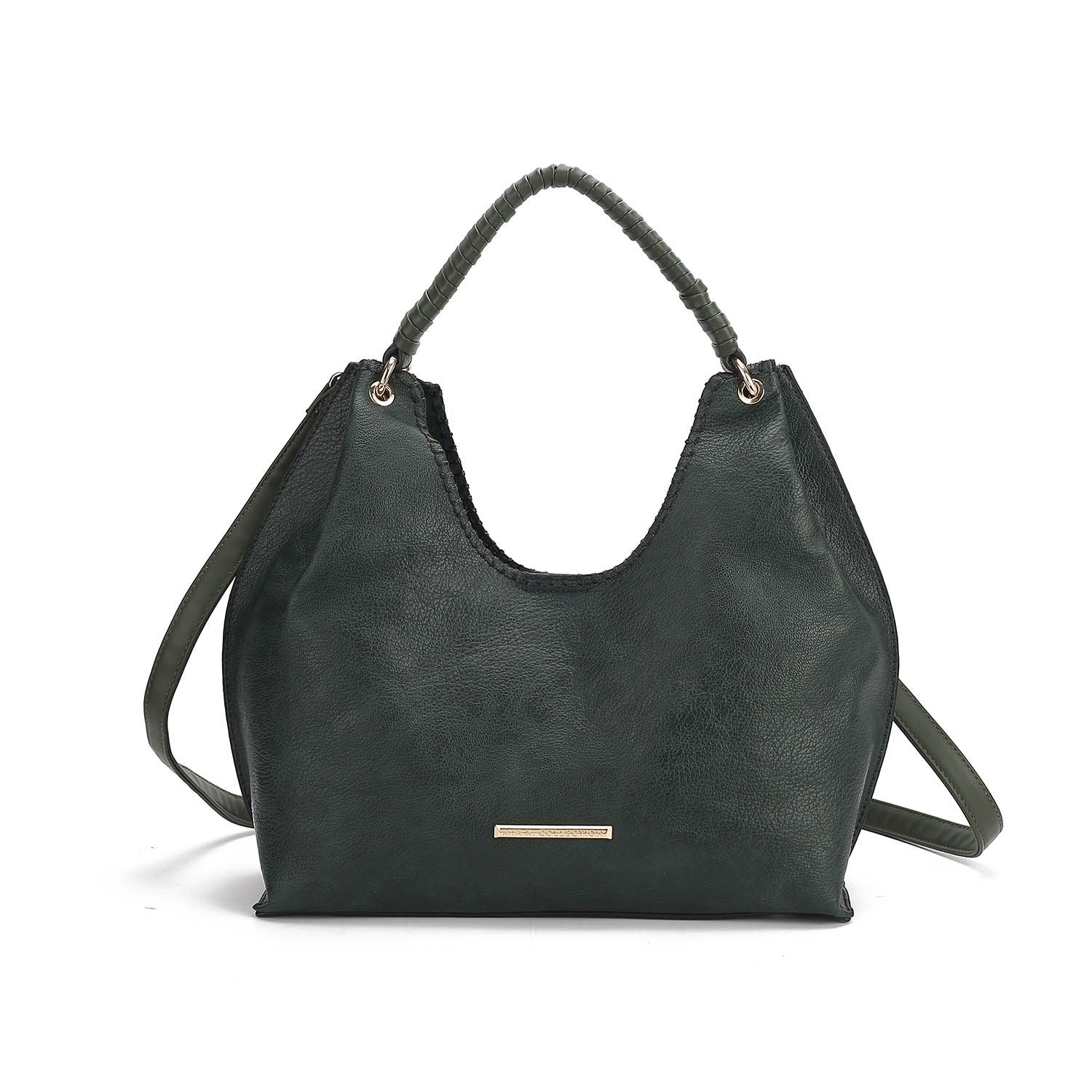 (green)Gara Versatile Shoulder Handbag by Mia K - BagNook