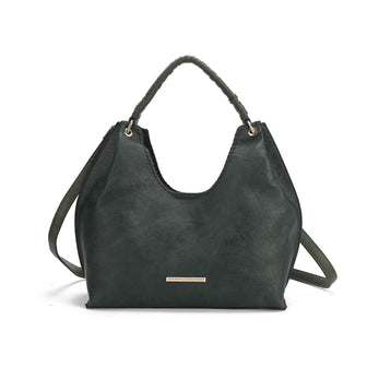 (green)Gara Versatile Shoulder Handbag by Mia K - BagNook