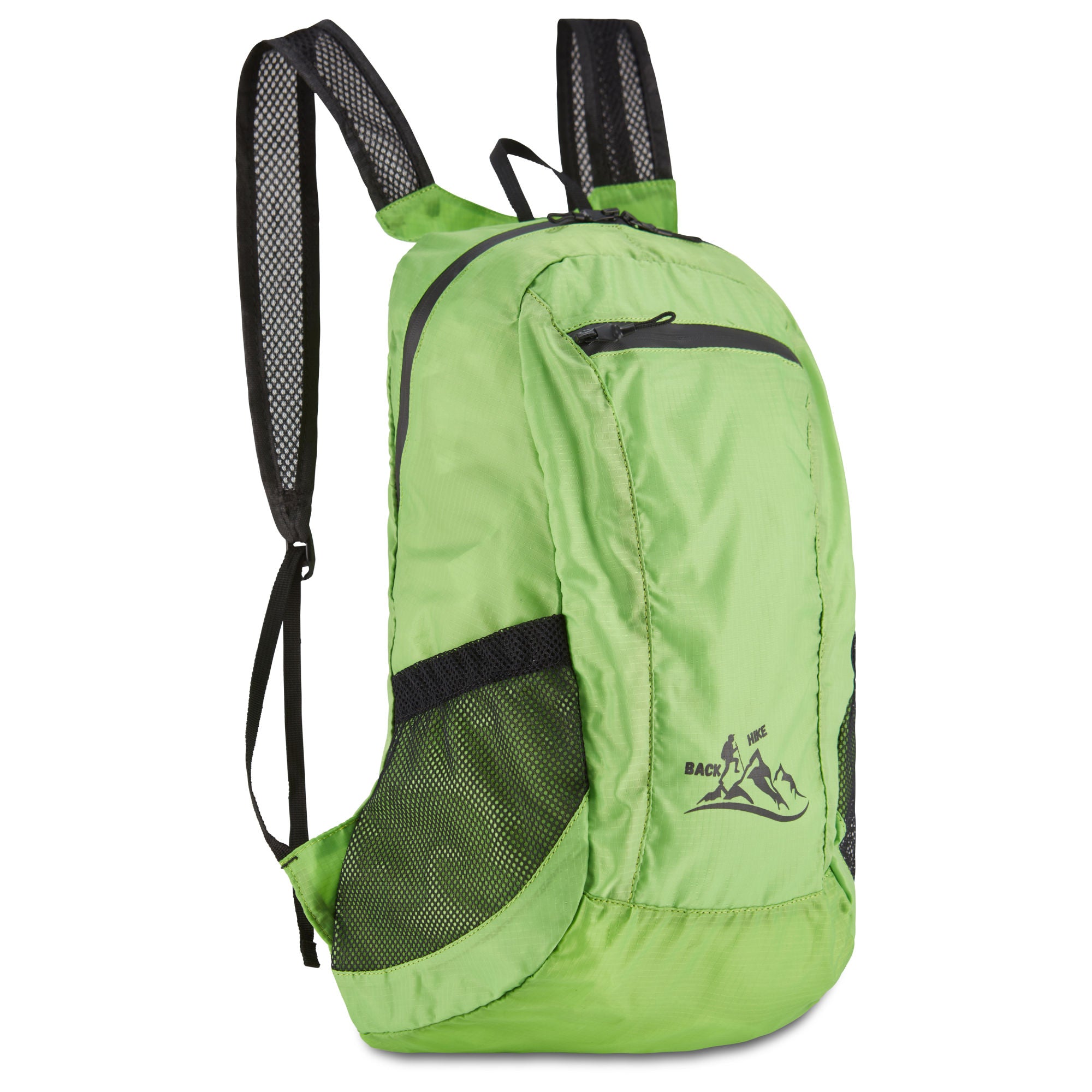 (green)HIKE Back - Folding & Compact Backpack - BagNook