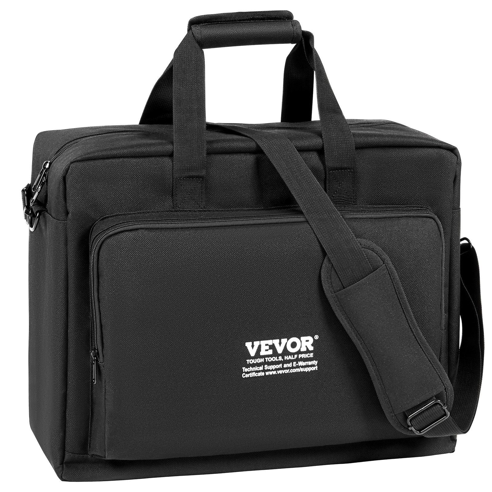 Padded DJ Mixer Controller Bag, w/Shoulder Strap (19.29x8.66x15.34) - BagNook