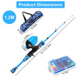 Load image into Gallery viewer, (blue)Kids Starter Kit Fishing Pole Set - BagNook
