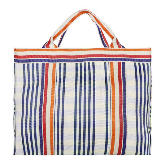 Isla Recyled Nylon XL Shopper Tote - Fair Wind - BagNook