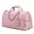 Load image into Gallery viewer, (pink)Lexie Vegan Leather Women Duffle by Mia K - BagNook
