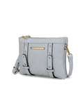 Load image into Gallery viewer, (light blue)Elsie Multi Compartment Crossbody Bag by Mia k - BagNook
