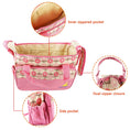 Load image into Gallery viewer, (pink)5pc Diaper Tote Bag Set - BagNook
