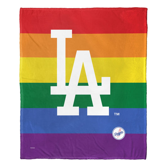 PRIDE SERIES - DODGERS - Silk Touch Throw - BagNook