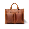 Load image into Gallery viewer, The Dagmar Leather Briefcase | Vintage Leather Messenger Bag - BagNook
