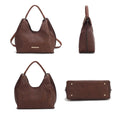 Load image into Gallery viewer, (coffee)Gara Versatile Shoulder Handbag by Mia K - BagNook
