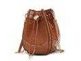 Load image into Gallery viewer, (cognac)Cassidy Crocodile Embossed Women's Shoulder Bag by Mia k - BagNook

