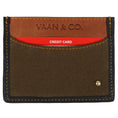 Load image into Gallery viewer, Brad Double Sided Slim Wallet - Upcycled Leather - BagNook
