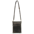 Load image into Gallery viewer, Vela Grey Clutch/Crossbody - Upcycled - BagNook
