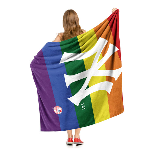 PRIDE SERIES - YANKEES - Silk Touch Throw - BagNook
