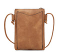 Load image into Gallery viewer, (beige)Amentia Crossbody Vegan Leather Bag by Mia K - BagNook
