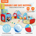 Load image into Gallery viewer, 5 in 1 Kids Play Tent with Tunnel - Indoor/Outdoor - BagNook
